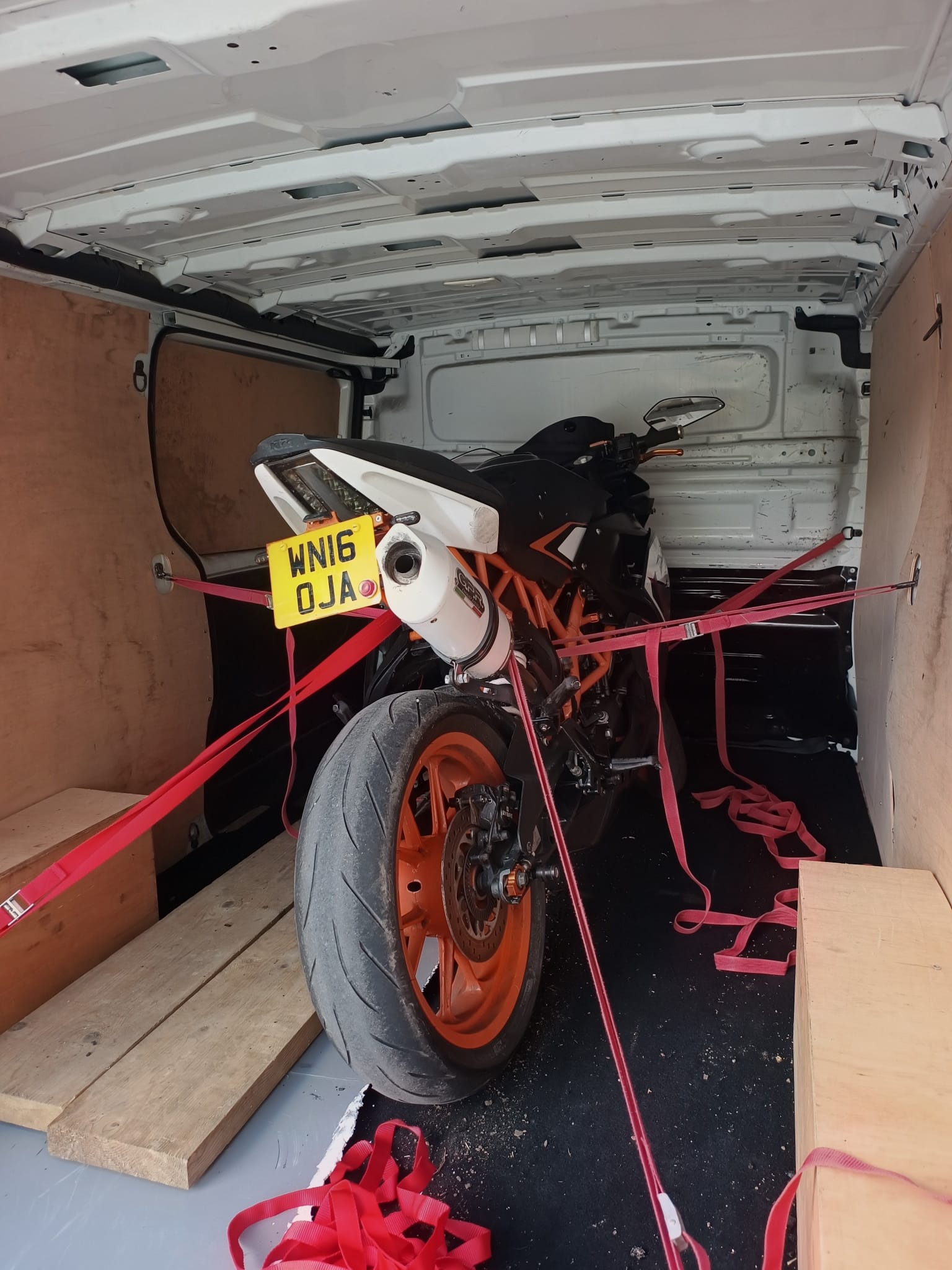 Quad bike transport service