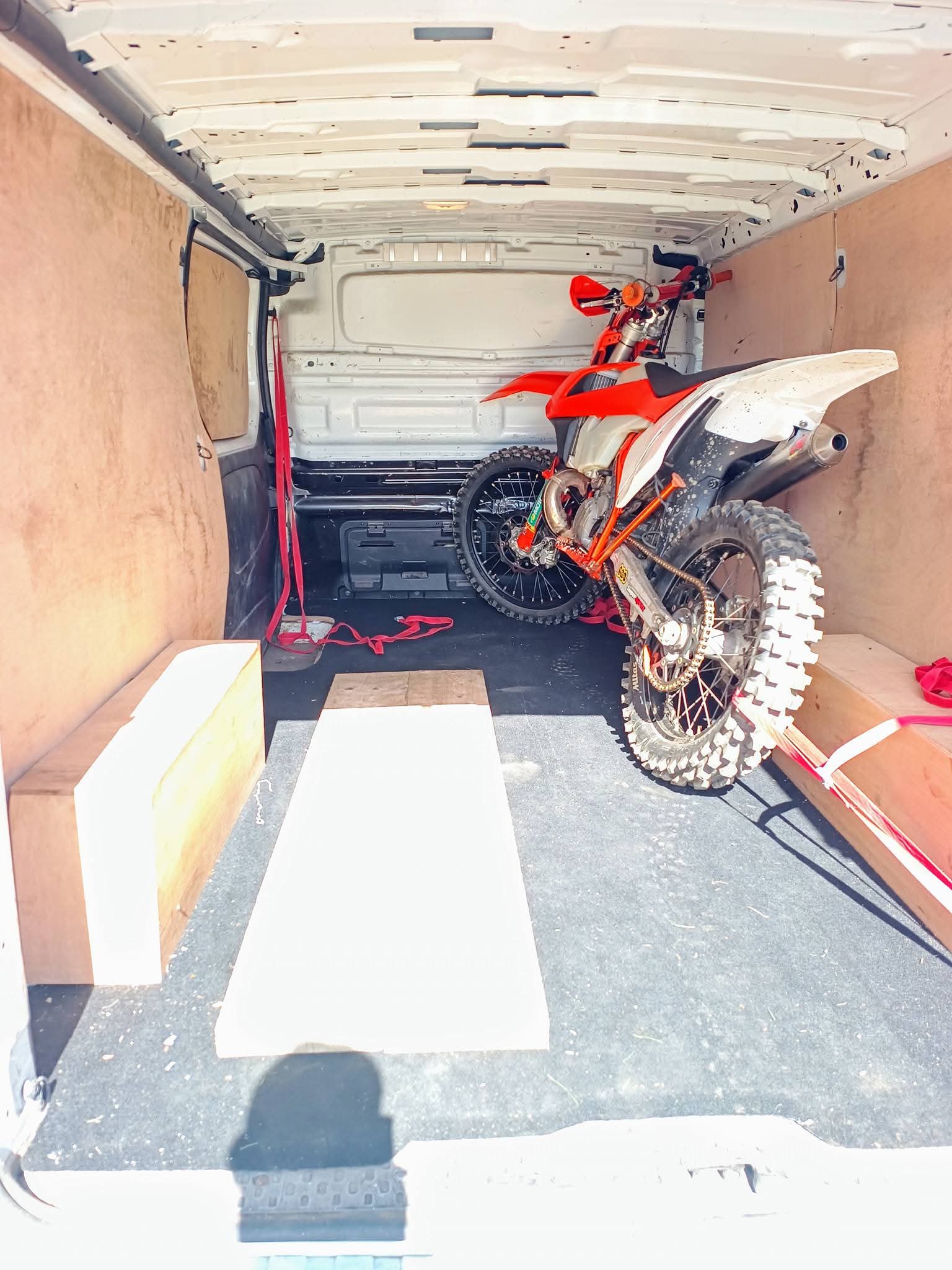 Specialist motorcycle transport by RemoVan